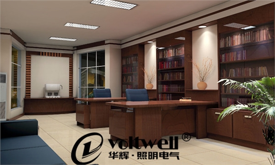 華輝照明格柵燈盤應用