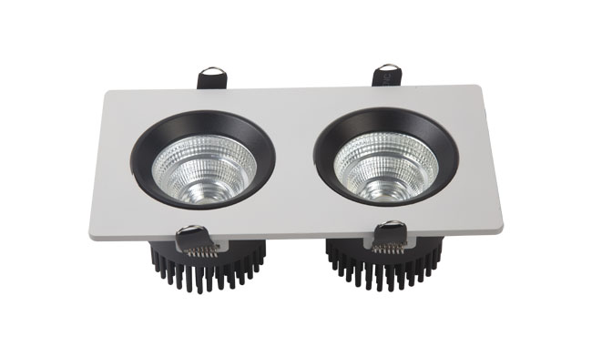LED雙頭格柵射燈 LED雙頭格柵射燈