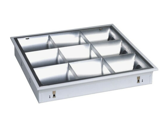 華輝照明專業LED格柵燈盤廠家,產品有T8格柵燈盤,T5格柵燈盤,明裝格柵燈盤,暗裝格柵燈盤,是一家集研發、生產、銷售于一體的綜合性LED室內照明生產服務商。 華輝照明專業LED格柵燈盤廠家,產品有T8格柵燈盤,T5格柵燈盤,明裝格柵燈盤,暗裝格柵燈盤,是一家集研發、生產、銷售于一體的綜合性LED室內照明生產服務商。