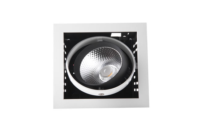 華輝G11系列9W單頭COB格柵射燈 華輝G11系列9W單頭COB格柵射燈