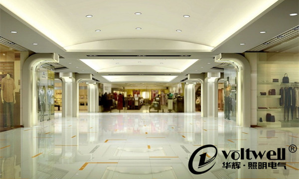 商場入口照明-華輝照明
