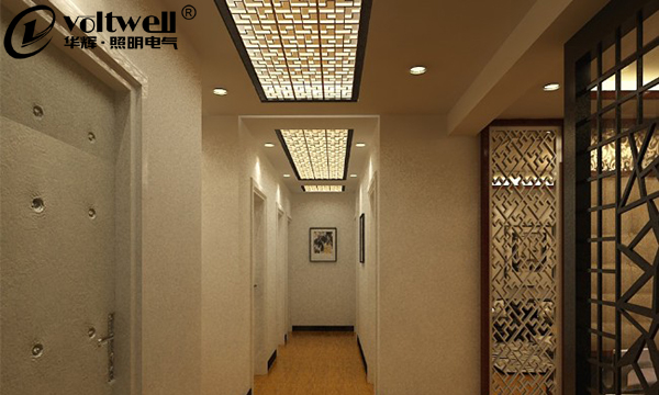 華輝照明溫馨提示過(guò)道要裝燈具