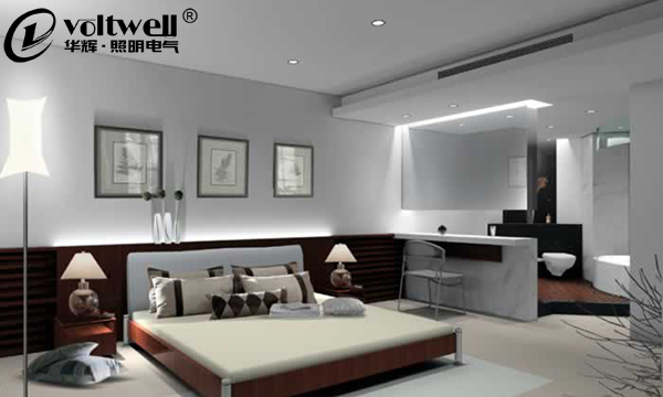 華輝照明溫馨提示臥室安裝分控