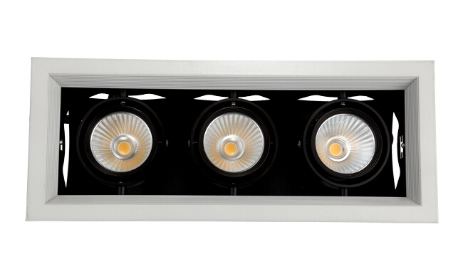 LED格柵射燈 21W 開孔尺寸275x102mm LED格柵射燈 21W 開孔尺寸275x102mm