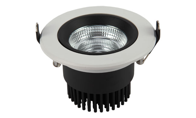 LED 3寸 9W COB圓形嵌燈 開孔90mm黃光白光中性光 LED 3寸 9W COB圓形嵌燈 開孔90mm黃光白光中性光