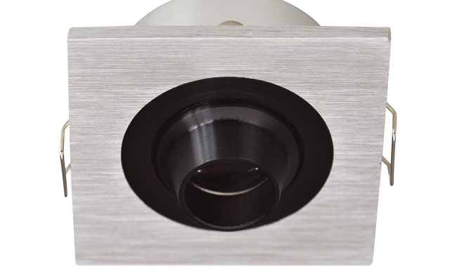 LED G03系列單頭(帶豬嘴)開孔50mm射燈格柵射燈 LED G03系列單頭(帶豬嘴)開孔50mm射燈格柵射燈