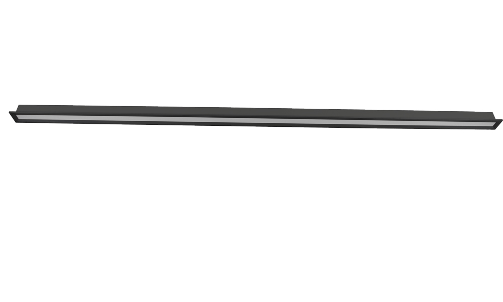 36W LED線槽燈 120X2400mm 黑色 白光中性光黃光 36W LED線槽燈 120X2400mm 黑色 白光中性光黃光