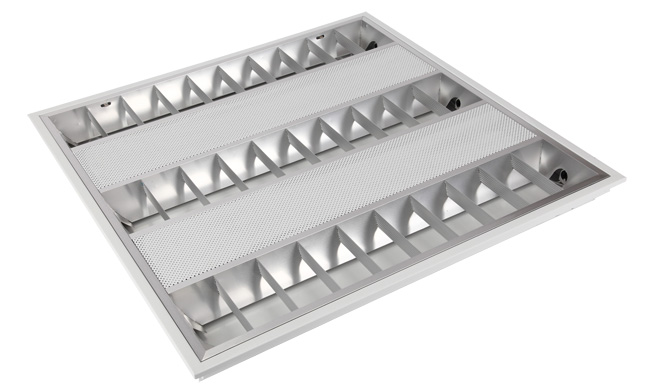 T5格柵燈 600x600mm 格柵燈盤 嵌入式豪華型 3x14W 605x605mm T5格柵燈 600x600mm 格柵燈盤 嵌入式豪華型 3x14W 605x605mm