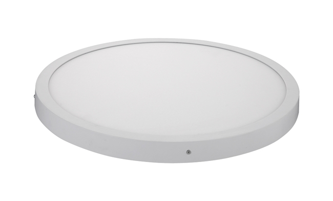 40W 圓形明裝LED面板燈 Φ500X40mm 白光中性光黃光 40W 圓形明裝LED面板燈 Φ500X40mm 白光中性光黃光