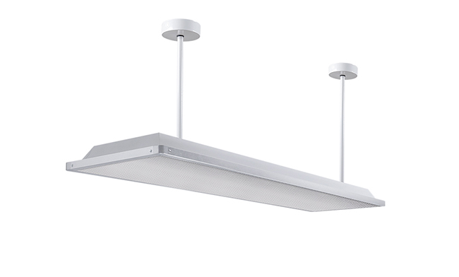 棱晶款護眼底發光LED教室燈